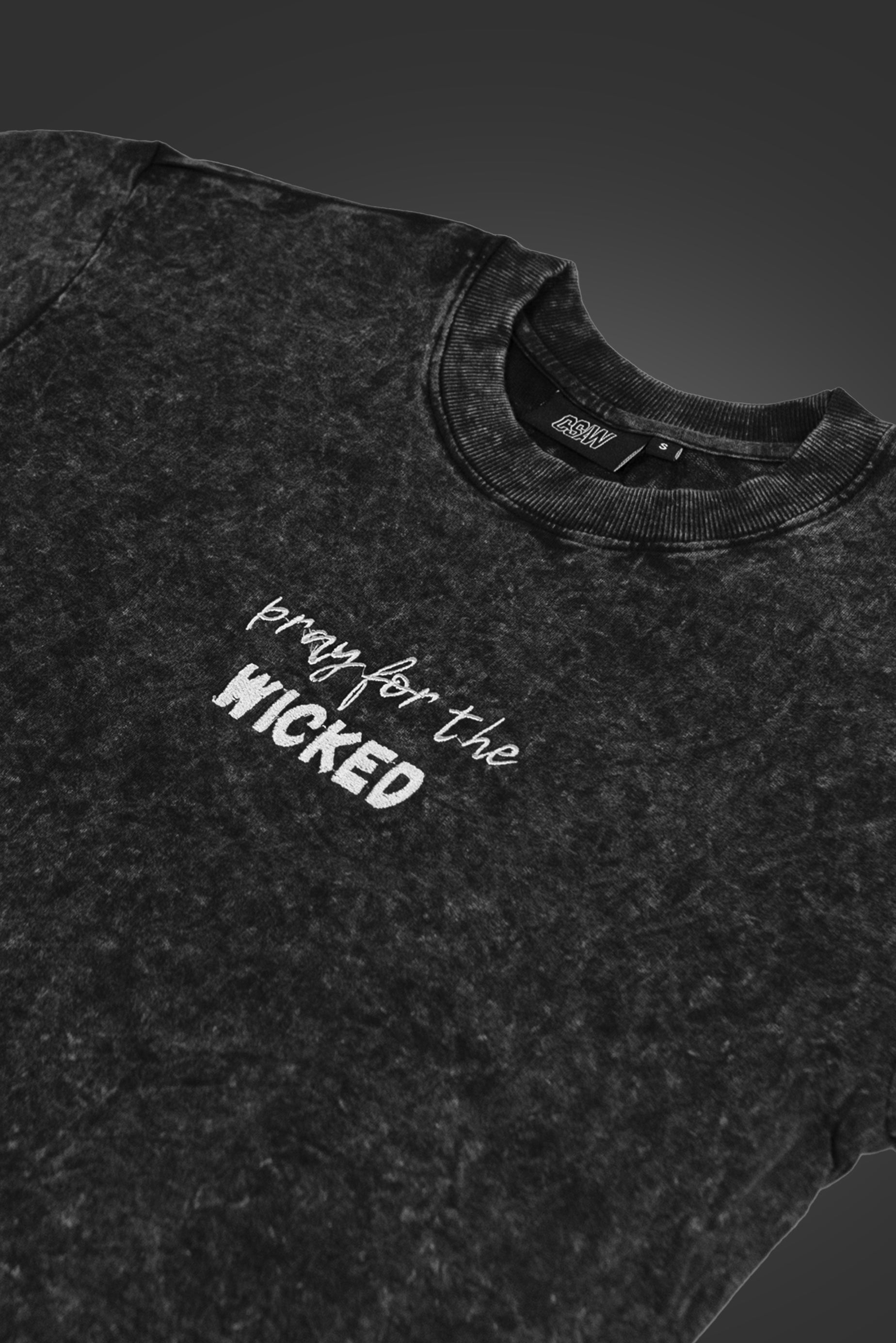 PRAY FOR THE WICKED OVERSIZED T-SHIRT