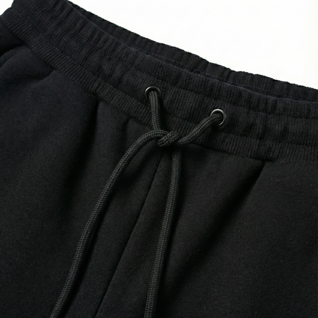 CSAW ESSENTIAL BLACK JOGGERS
