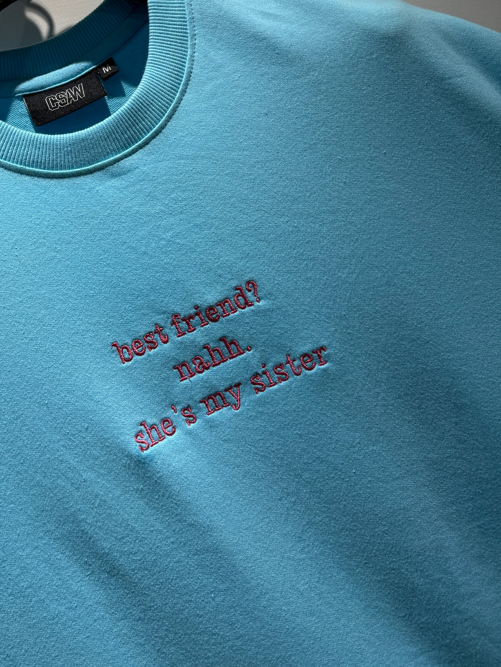 SIS-TER OVERSIZED T-SHIRT