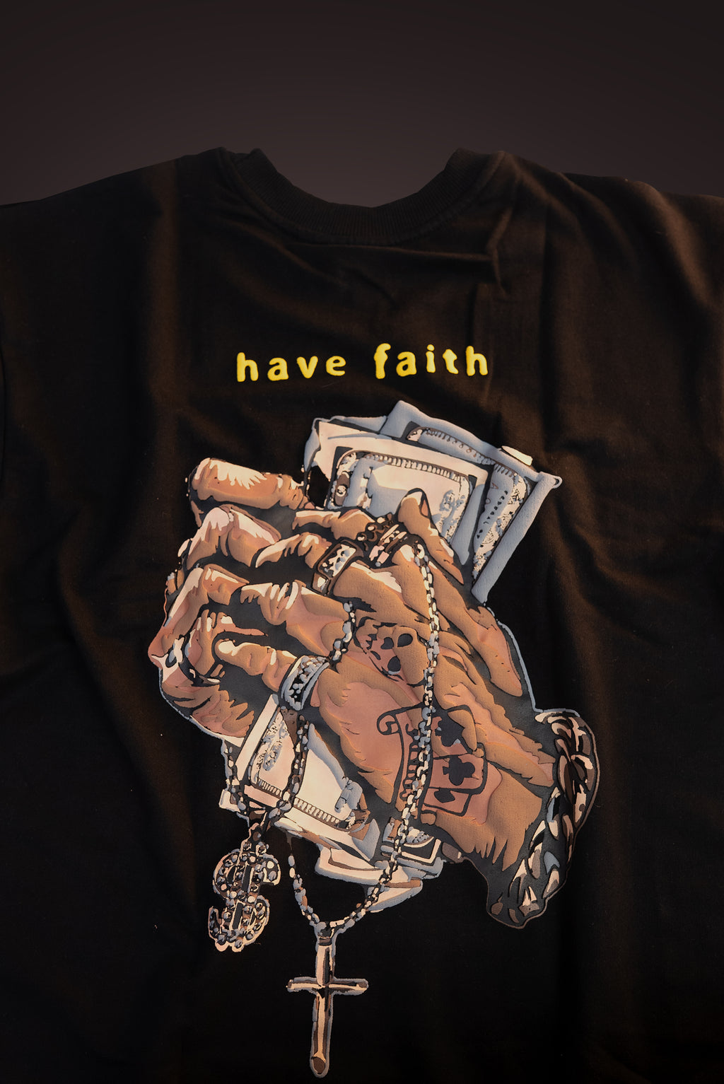HAVE FAITH OVERSIZED T-SHIRT